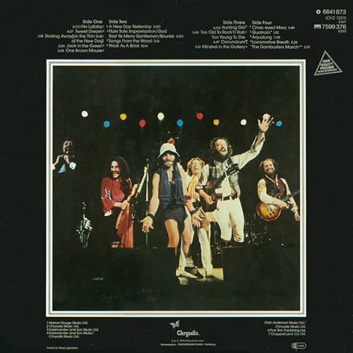 Jethro Tull - Live - Bursting Out, D