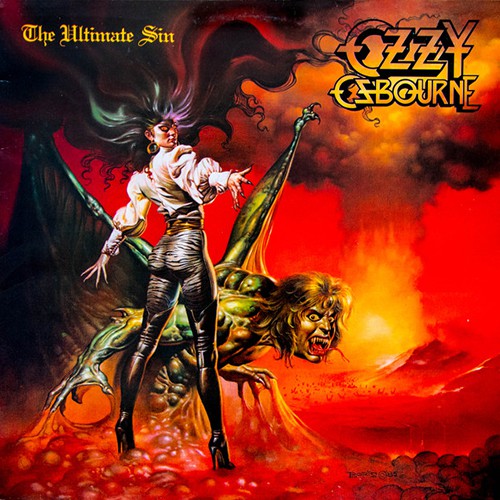 Ozzy Osbourne - The Ultimate Sin, UK (Or)