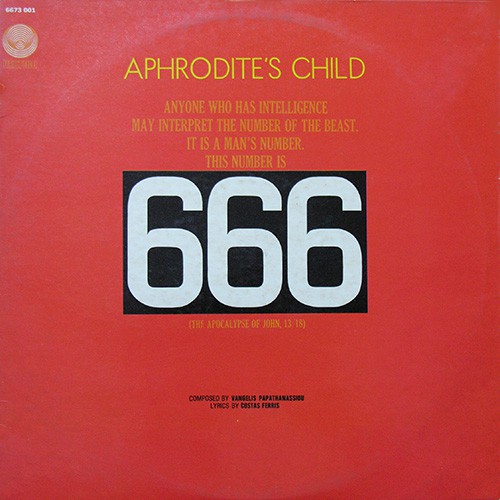 Aphrodite's Child - 666, FRA (Re)