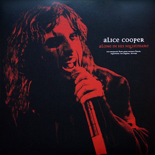 Alice Cooper - Alone In His Nightmare, UK