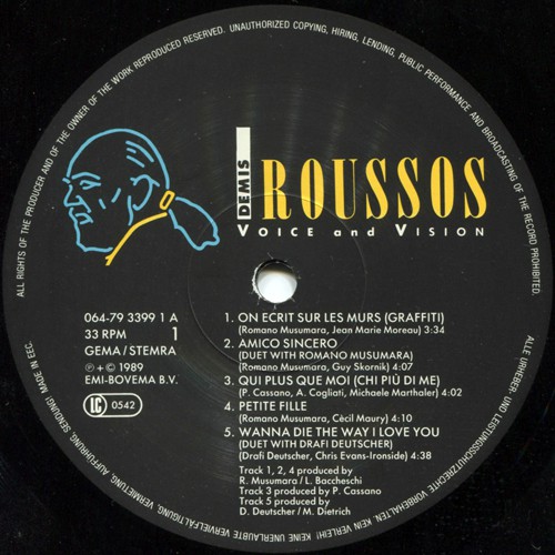 Demis Roussos*. Midi Files
