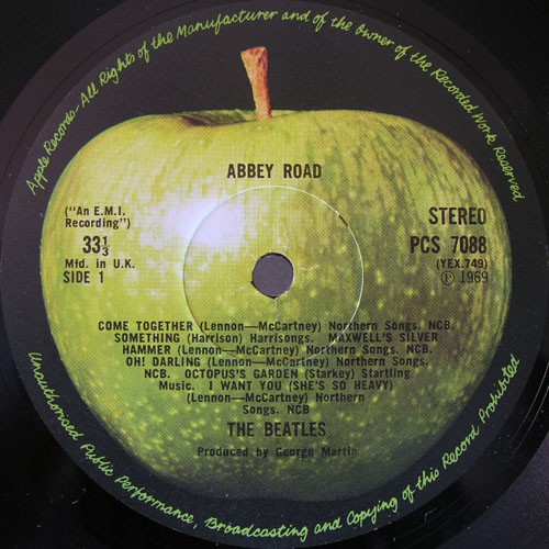 Виниловая пластинка Beatles, The - Abbey Road, UK, страна производства ...