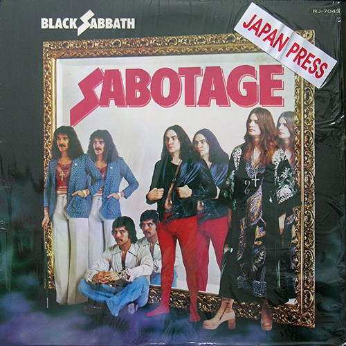 Black Sabbath - Sabotage, JAP