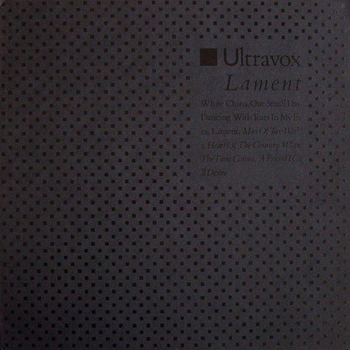 Ultravox - Lament, UK