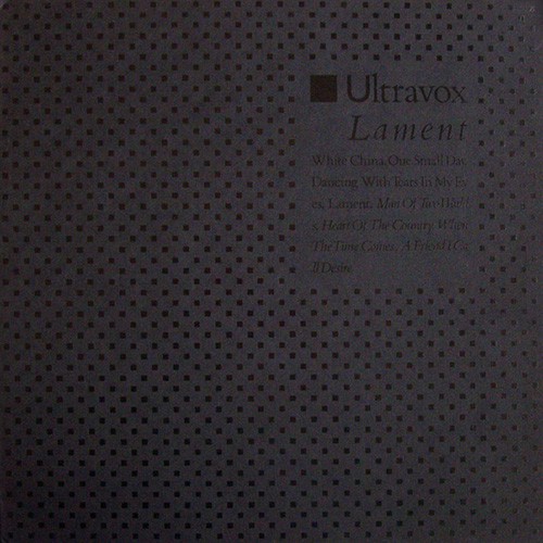 Ultravox - Lament, UK