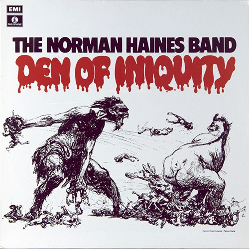 Norman Haines Band, The - Den Of Iniquity, UK (Re)