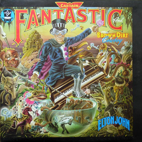 Elton John - Captain Fantastic And The Brown Dirt Cowboy, UK