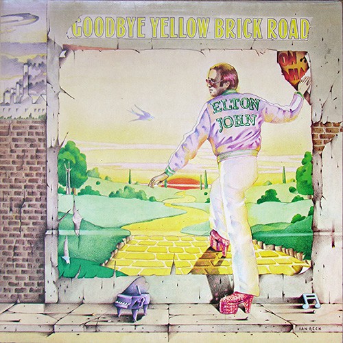 Elton John - Goodbye Yellow Brick Road, UK (Or)