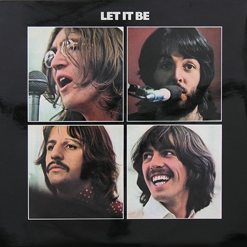 Beatles, The - Let It Be, UK (Red Logo)