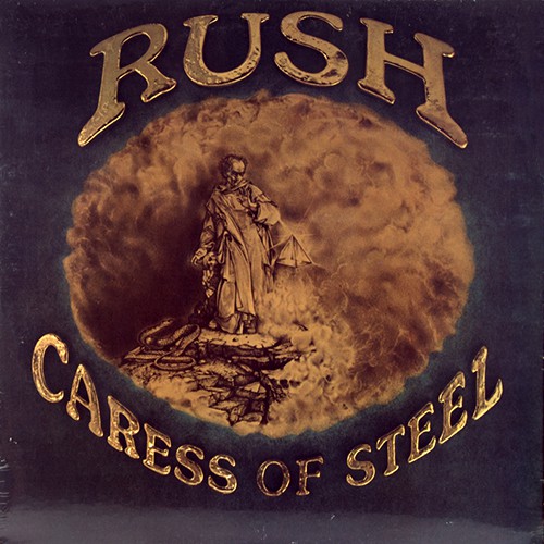 Rush - Caress Of Steel, US (Or)