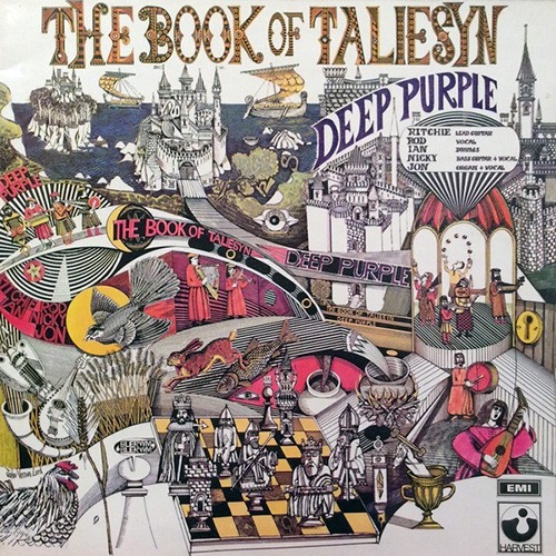 Deep Purple - Book Of Taliesyn, UK (1st)