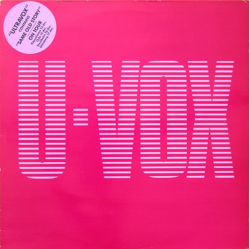 Ultravox - U-Vox, SWE