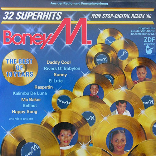 Boney M - 32 Superhits - Non Stop Remix, D