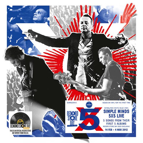 Simple Minds - 5X5 Live, WORLD