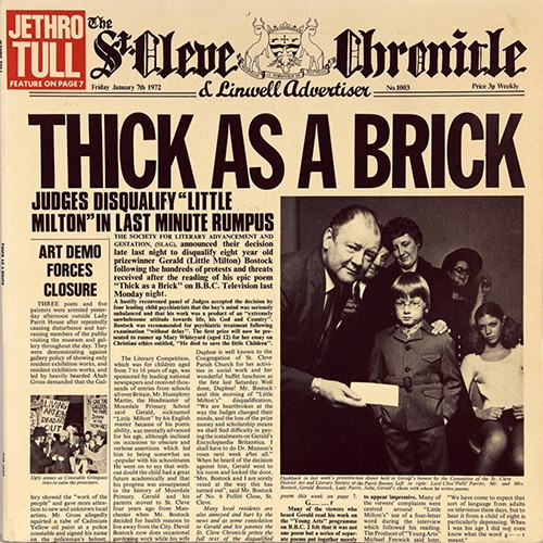 Jethro Tull - Thick As A Brick, UK