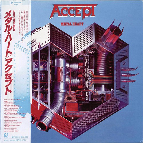 Accept - Metal Heart, JAP